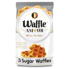 Waffle Amour Sugar Pearl Waffles 5 pack