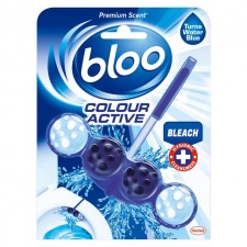 Bloo Colour Active Bleach Toilet Rim Block 50G