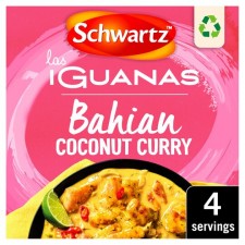 Schwartz Las Iguanas Bahian Coconut Curry 25g