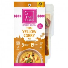 Thai Taste Easy Thai Yellow Curry Kit 224g