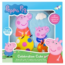 Peppa Pig Celebration Cake 20 Servings