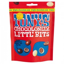 Tonys Chocolonely Littl Bits Triple chocolate mix 100g