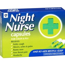 Night Nurse Capsules 10 Capsules