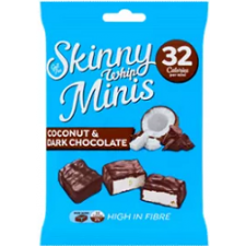 Skinny Whip Coconut and Dark Chocolate Mini 88g