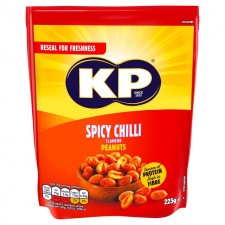 KP Spicy Chilli Peanuts 225g