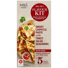 Marks and Spencer Smoky Chipotle Paste Flavour Kit 36g