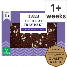 Tesco Chocolate Party Tray Bake 15 Servings