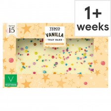 Tesco Vanilla Party Tray Bake 750g