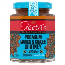 Geetas Premium Mango and Ginger Chutney 230g