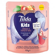 Tilda Kids Cheese And Tomato Rice 125g