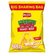 Walkers Monster Munch Roast Beef 98g