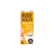 Rude Health Organic Almond Drink 1Ltr