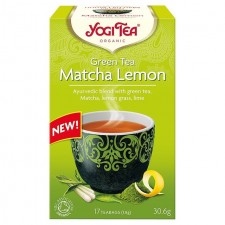 Yogi Tea Green Tea Matcha Lemon Organic 17 Teabags