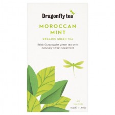 Dragonfly Organic 20 Moroccan Mint Green Tea 20 Teabags