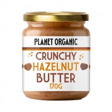 Planet Organic Crunchy Hazelnut Butter 170g