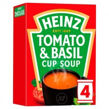 Heinz Cream of Tomato with a Hint of Basil Cup Soup 88g