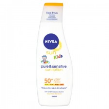 Nivea Sun Pure and Sensitive Kids Lotion SPF50 200ml