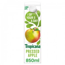 Tropicana Long Life Pressed Apple Fruit Juice 850Ml