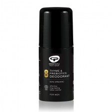 Green People for Men Roll On Deodorant Thyme and Prebiotics 75ml