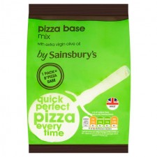 Sainsburys Pizza Base Mix 145g