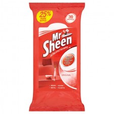 Mr Sheen Ultra Effective Wipes Original 30 Pack