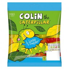 Marks and Spencer Reduced Sugar Veggie Colin the Caterpillar Fruit Worms 150g