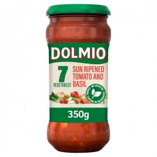 Dolmio 7 Vegetable Tomato and Basil Pasta Sauce 350g