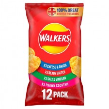 Walkers Variety Crisps 12 Pack