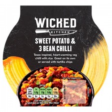 Wicked Kitchen Sweet Potato and 3 Bean Chilli 300G