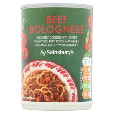 Sainsburys Beef Bolognese 392g