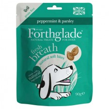 Forthglade Fresh Breath Grain Free Treats Turkey Peppermint And Parsley 90g