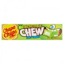 Chupa Chups Incredible Chew Soft Candy Green Apple Flavour 45g