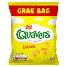 Walkers Quavers Cheese Snacks Grab Bag 34 G