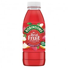 Robinsons Refreshd No Added Sugar Raspberry and Apple Spring Water with Real Fruit 500ml