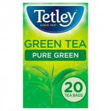 Tetley Pure Green Tea 20 Tea Bags