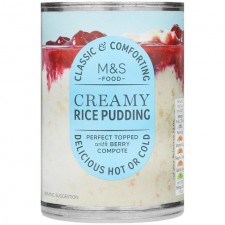 Marks and Spencer Creamed Rice Pudding 400g