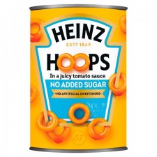 Heinz Spaghetti Hoops No Added Sugar 400g