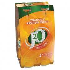 Britvic J2O Orange And Passion Fruit 4 X 275ml