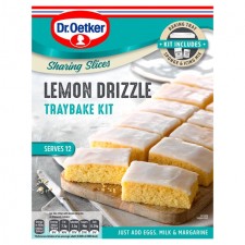 Dr Oetker Lemon Drizzle Traybake Kit 375g