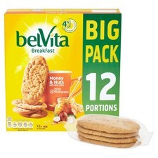 Belvita Honey And Nuts Breakfast Biscuits 12 Pack