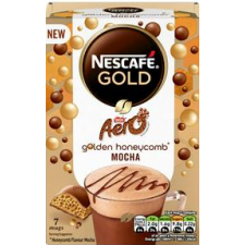 Nescafe Gold Golden Honeycomb Aero Mocha Sachets 7x19g