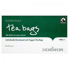 Lichfields 250 Everyday Tea Bags 500g