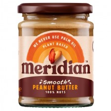 Meridian Peanut Butter Smooth No Salt 280g