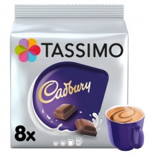 Tassimo Cadbury Chocolate 8 Pods 