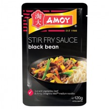 Amoy Stir Fry Aromatic Black Bean Sauce 120g
