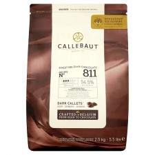 Callebaut Finest Belgian Chocolate Dark Callets From Roasted Whole Cocoa Beans 2.5kg