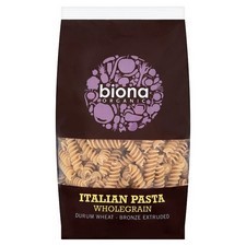 Biona Organic Bronze-Extruded Wholewheat Fusilli 500g