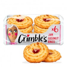 Mrs Crimbles Gluten Free Jam Coconut Rings 240g