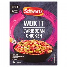 Schwartz Wok It Caribbean Chicken Seasoning 35g