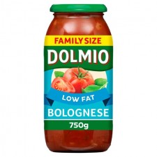 Dolmio Sauce For Bolognese Original Low Fat 750g